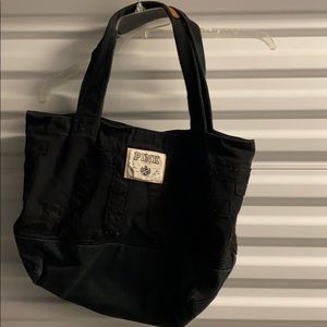 Pink Victoria’s Secret bag